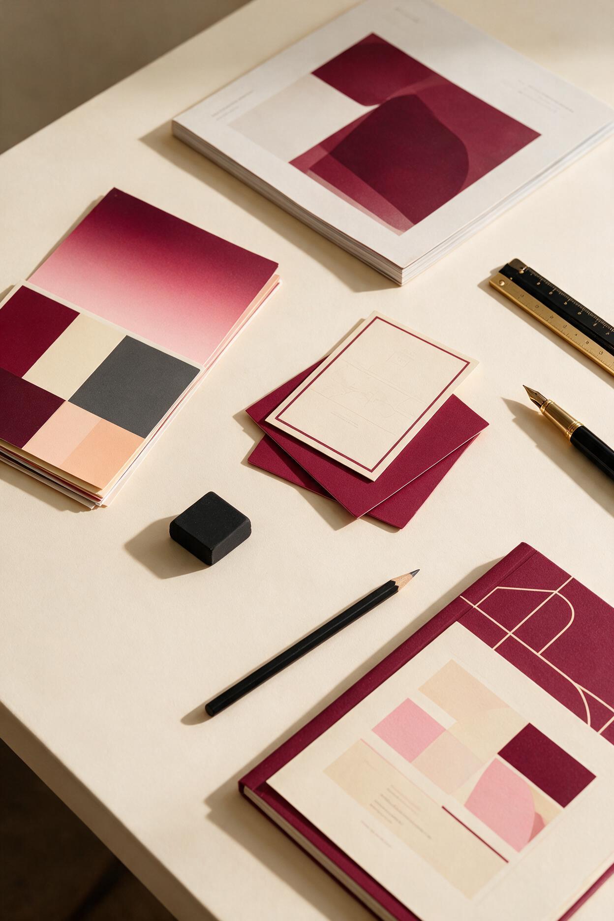 Composition de branding Pulse and Co